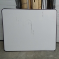 60.5 x 48 in. Magnetic White Board w Black Frame